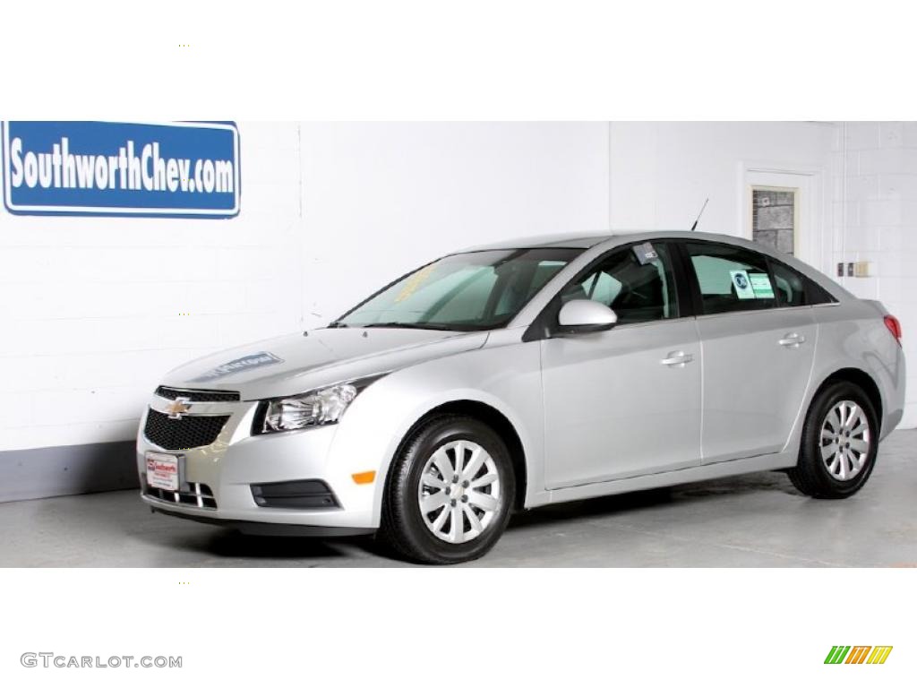 2011 Cruze LT - Silver Ice Metallic / Jet Black photo #1