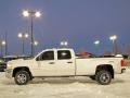 Summit White 2009 Chevrolet Silverado 3500HD LT Crew Cab 4x4 Dually Exterior