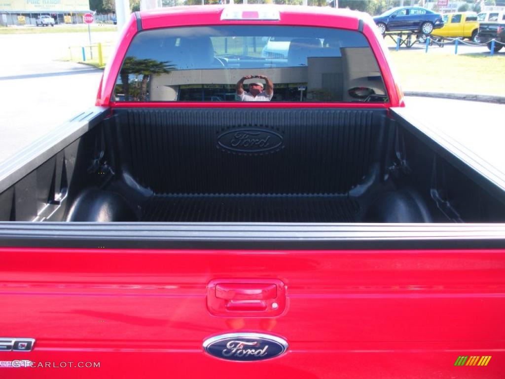 2010 F150 FX2 SuperCrew - Vermillion Red / Black photo #10