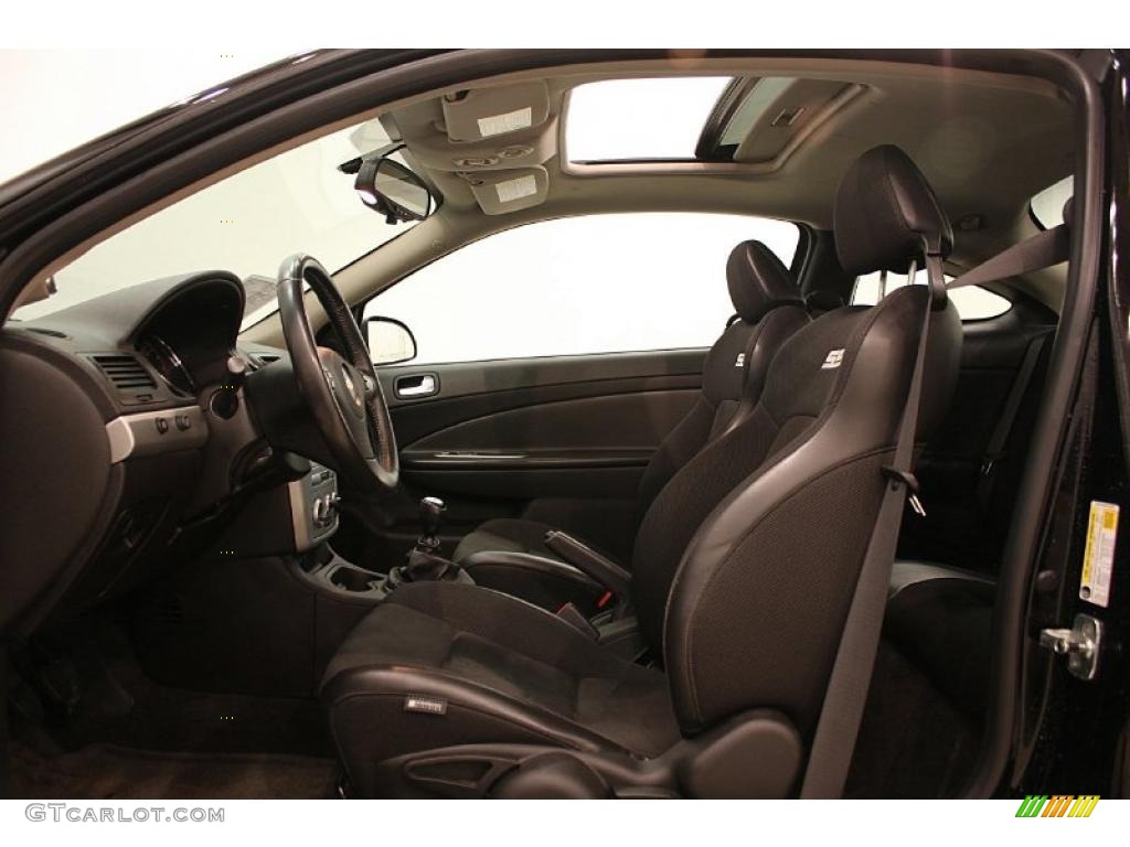 Ebony/Ebony Interior 2008 Chevrolet Cobalt SS Coupe Photo #40758443