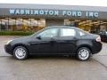 Ebony Black - Focus SE Sedan Photo No. 1