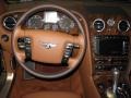 2010 Bentley Continental Flying Spur Cognac/Burnt Oak Interior Dashboard Photo