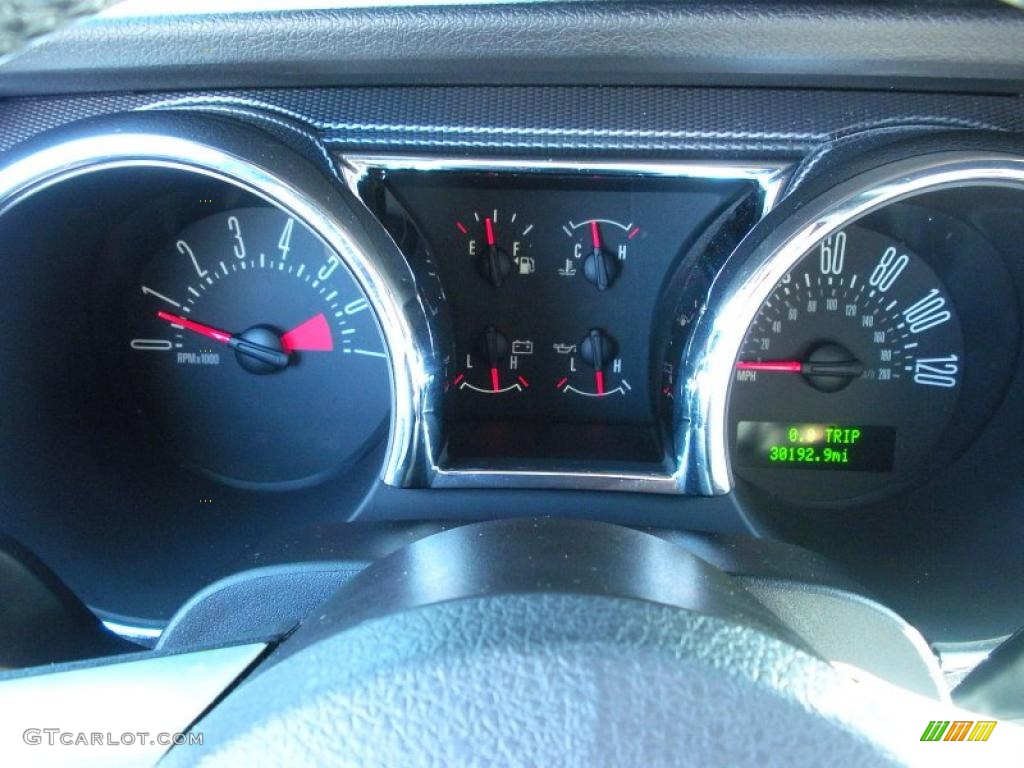 2006 Ford Mustang V6 Premium Coupe Gauges Photo #40759319