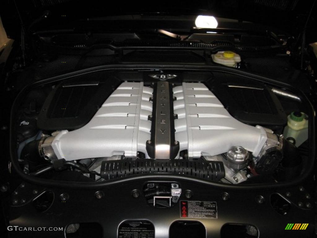 2010 Bentley Continental Flying Spur Standard Continental Flying Spur Model 6.0 Liter Twin-Turbocharged DOHC 48-Valve VVT W12 Engine Photo #40759419