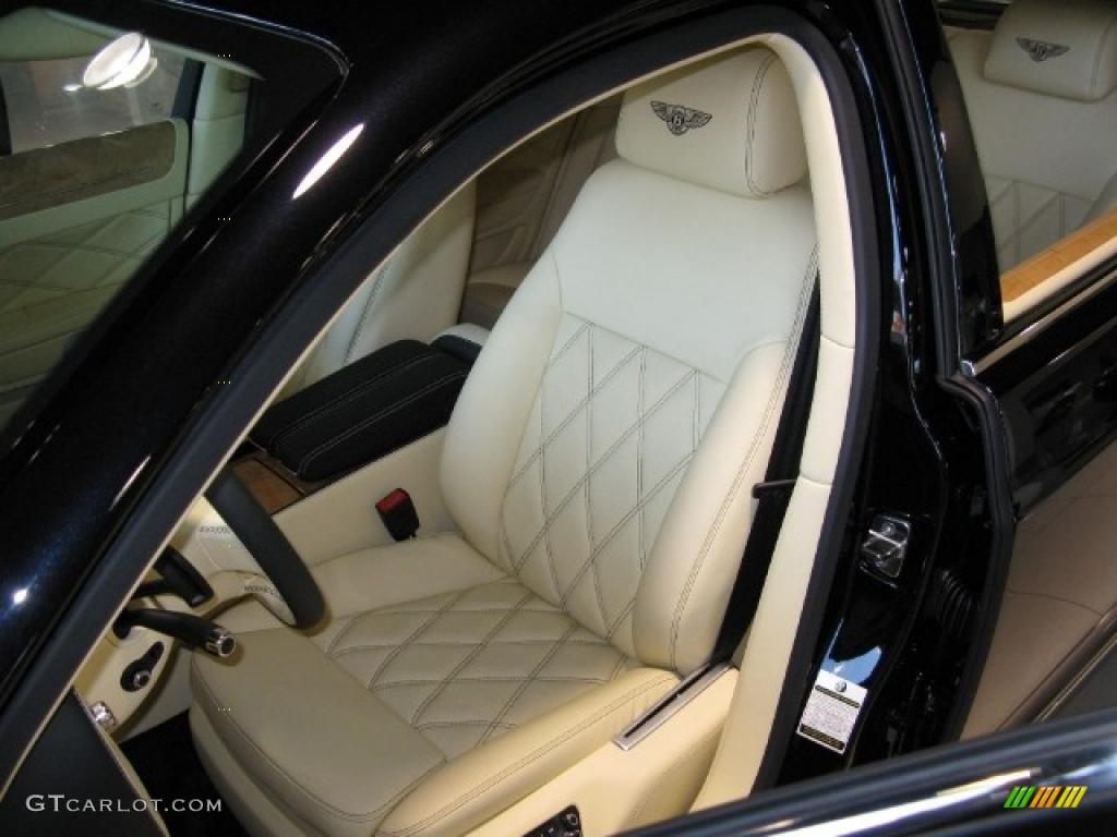 Magnolia/Beluga Interior 2011 Bentley Continental Flying Spur Speed Photo #40759534