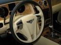 2011 Bentley Continental Flying Spur Magnolia/Beluga Interior Steering Wheel Photo
