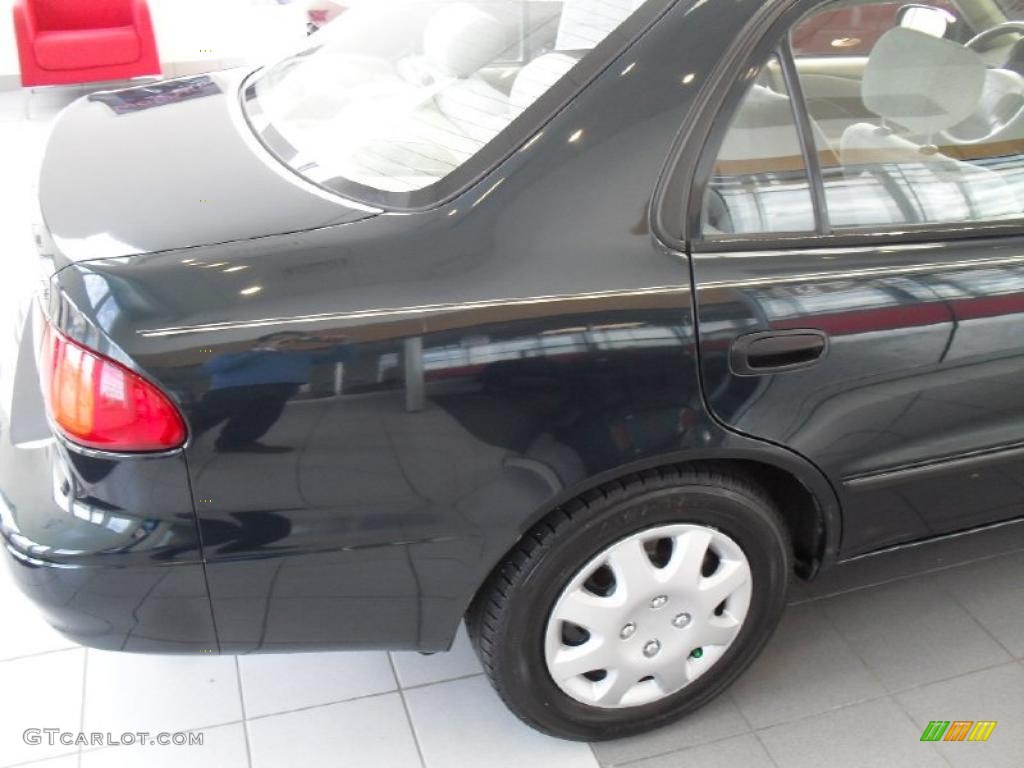 1999 Corolla CE - Dark Emerald Pearl / Light Charcoal photo #7