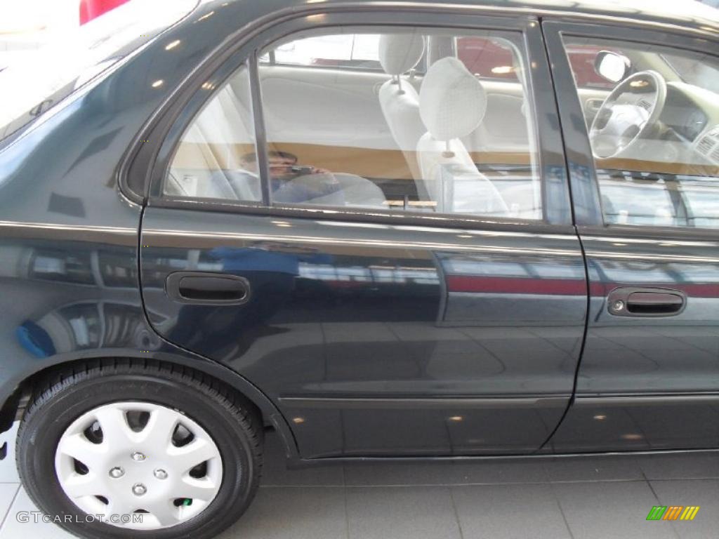 1999 Corolla CE - Dark Emerald Pearl / Light Charcoal photo #8