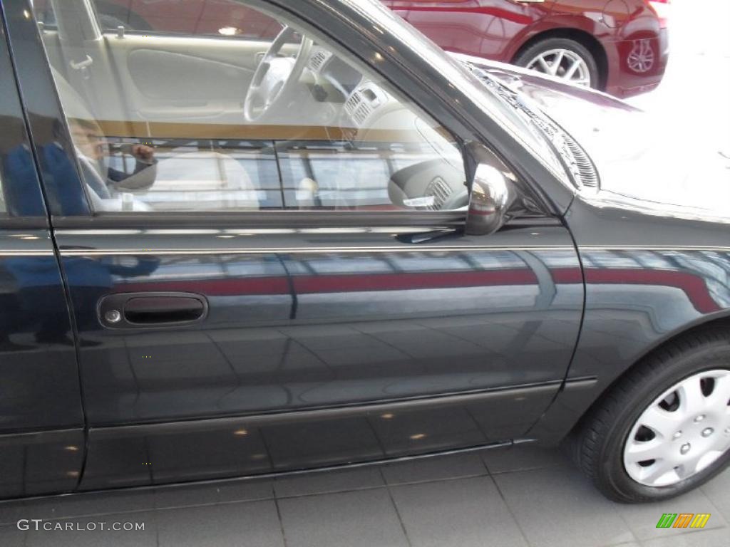 1999 Corolla CE - Dark Emerald Pearl / Light Charcoal photo #9