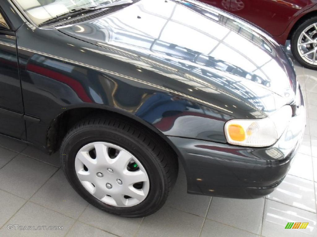 1999 Corolla CE - Dark Emerald Pearl / Light Charcoal photo #10