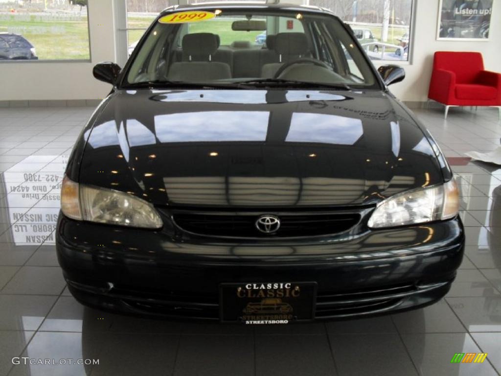 1999 Corolla CE - Dark Emerald Pearl / Light Charcoal photo #11