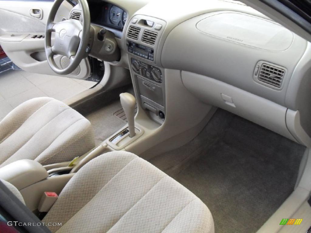 1999 Corolla CE - Dark Emerald Pearl / Light Charcoal photo #17