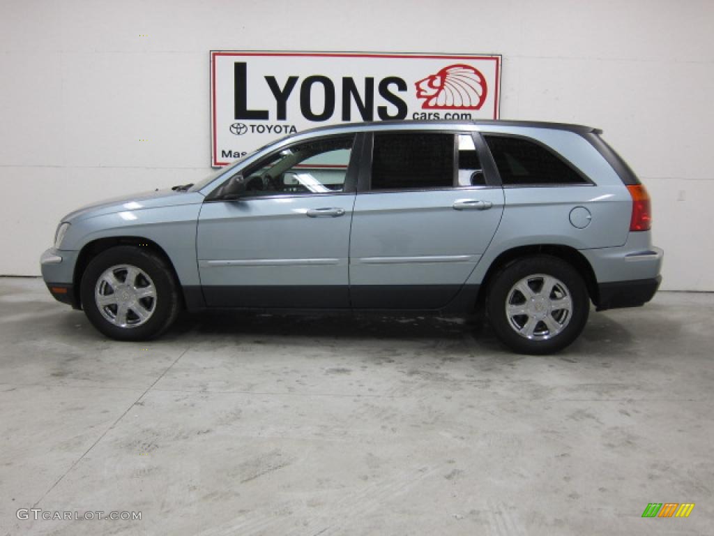 2004 Pacifica  - Butane Blue Pearl / Dark Slate Gray photo #20