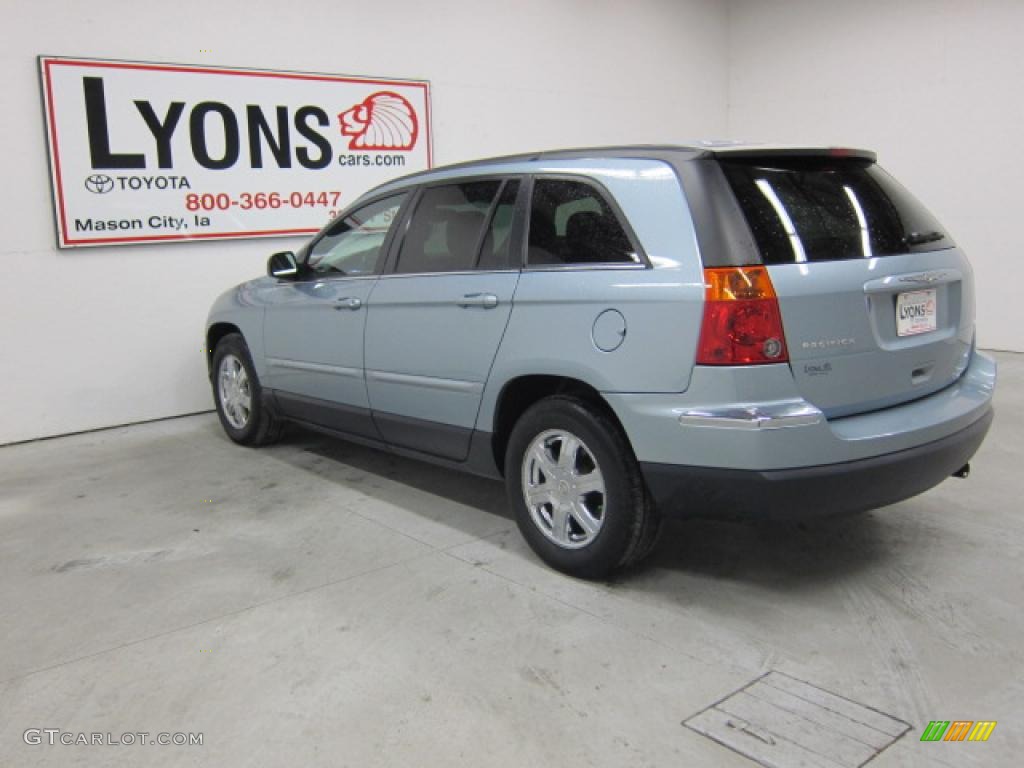 2004 Pacifica  - Butane Blue Pearl / Dark Slate Gray photo #31