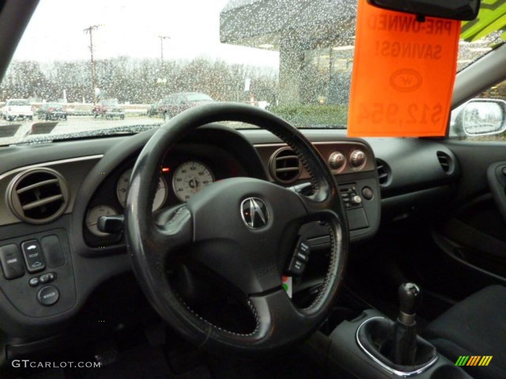 2006 Acura RSX Sports Coupe Ebony Dashboard Photo #40761599
