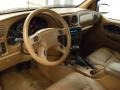 2002 Chevrolet TrailBlazer Medium Oak Interior Prime Interior Photo