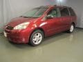 2004 Salsa Red Pearl Toyota Sienna LE AWD  photo #1