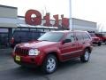 2005 Inferno Red Crystal Pearl Jeep Grand Cherokee Laredo 4x4  photo #1
