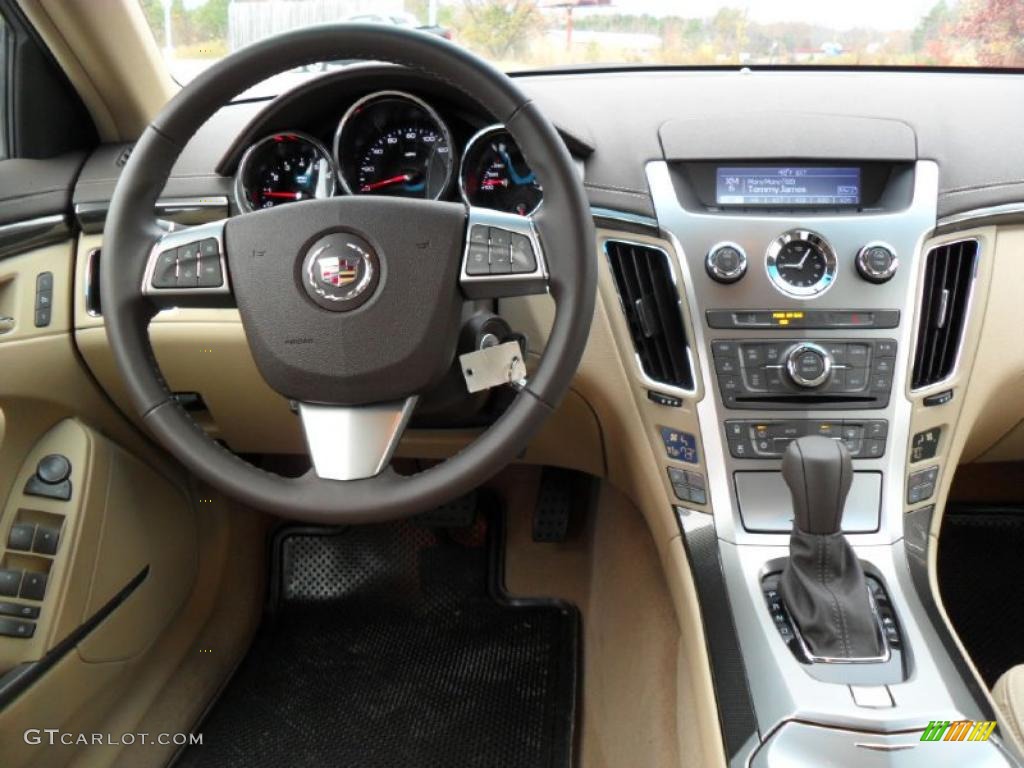 2011 Cadillac CTS 3.6 Sedan Cashmere/Cocoa Dashboard Photo #40764507