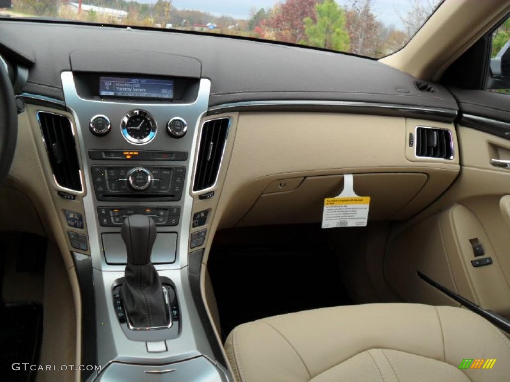 2011 CTS 3.6 Sedan - Black Raven / Cashmere/Cocoa photo #17