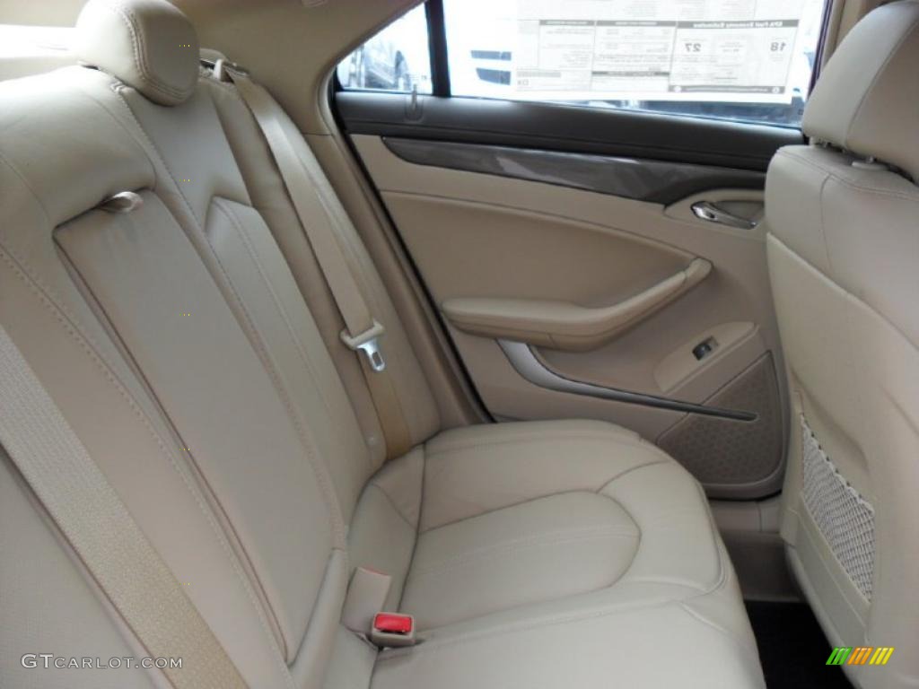 Cashmere/Cocoa Interior 2011 Cadillac CTS 3.6 Sedan Photo #40764551