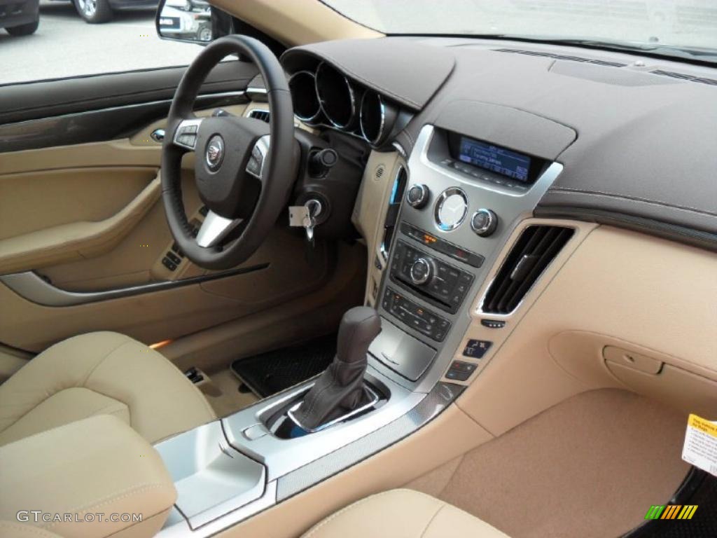 2011 Cadillac CTS 3.6 Sedan Cashmere/Cocoa Dashboard Photo #40764579