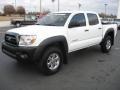 2008 Super White Toyota Tacoma V6 PreRunner Double Cab  photo #3