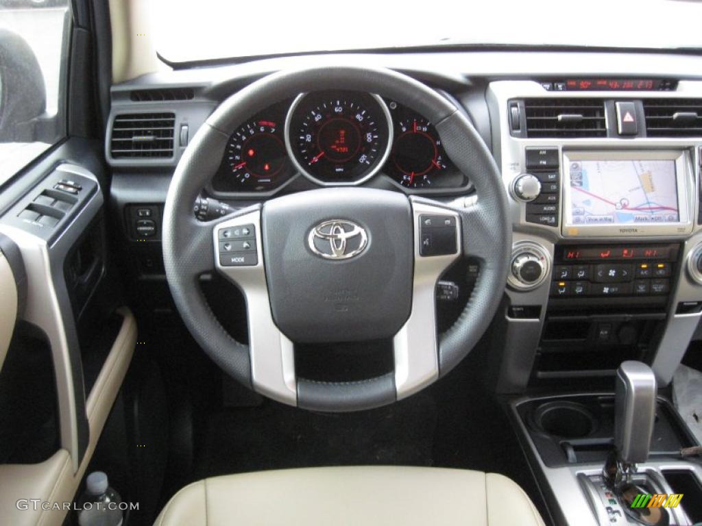 2010 Toyota 4Runner Limited Graphite Dashboard Photo #40765823