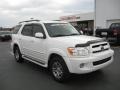 2007 Super White Toyota Sequoia SR5  photo #1