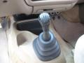 2000 Chevrolet S10 Beige Interior Transmission Photo