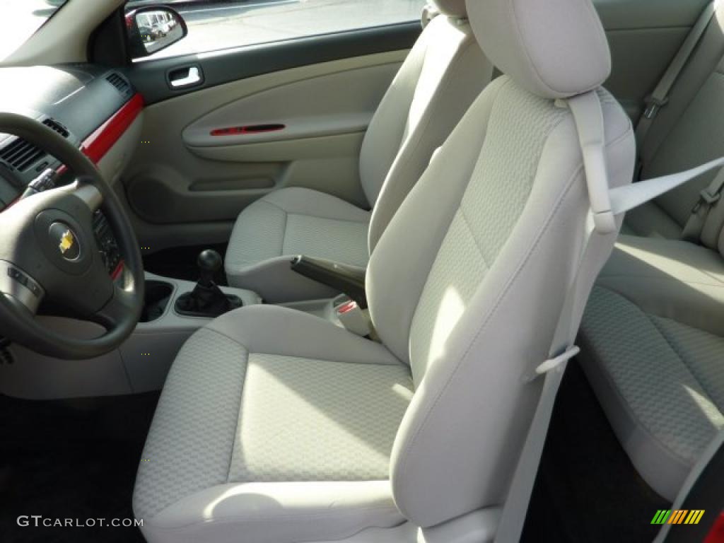 Gray Interior 2010 Chevrolet Cobalt XFE Coupe Photo #40766427