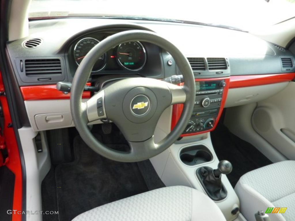 Gray Interior 2010 Chevrolet Cobalt XFE Coupe Photo #40766547