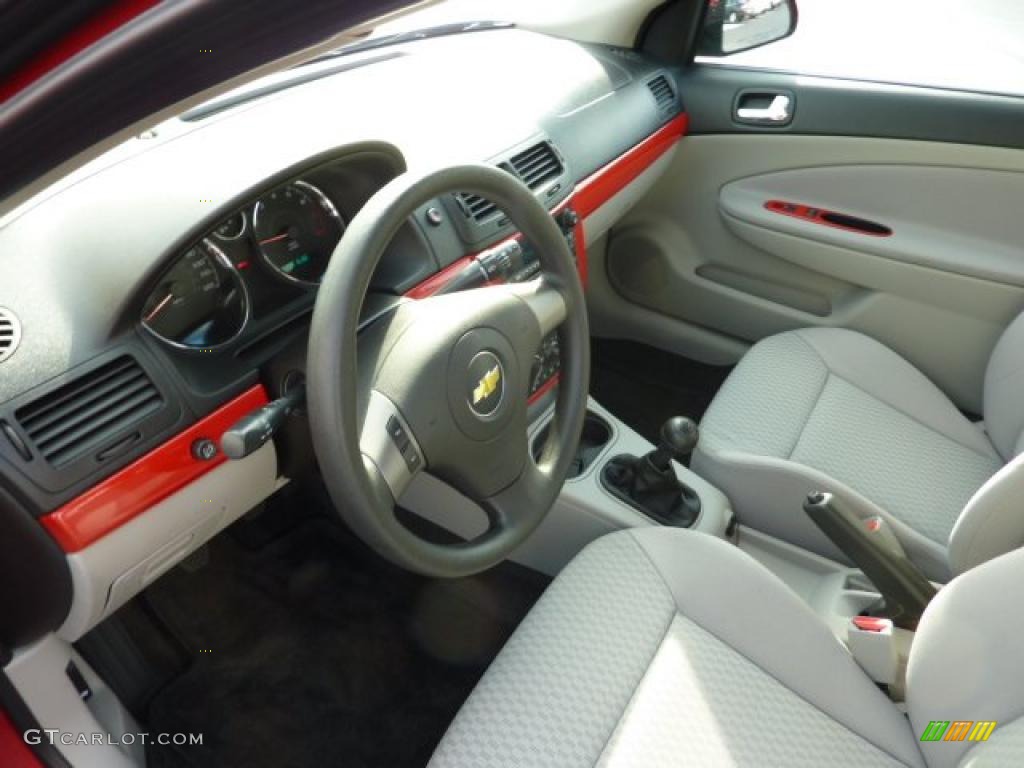 Gray Interior 2010 Chevrolet Cobalt XFE Coupe Photo #40766579