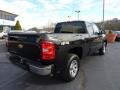 2009 Black Chevrolet Silverado 1500 LS Extended Cab 4x4  photo #3