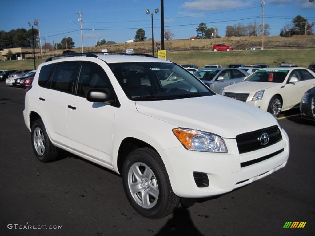 2011 RAV4 I4 - Super White / Ash photo #7