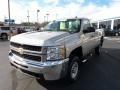 2009 Silver Birch Metallic Chevrolet Silverado 2500HD Work Truck Regular Cab 4x4  photo #10