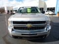 2009 Silver Birch Metallic Chevrolet Silverado 2500HD Work Truck Regular Cab 4x4  photo #11