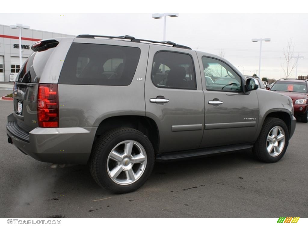 2007 Tahoe LTZ 4x4 - Graystone Metallic / Ebony photo #2