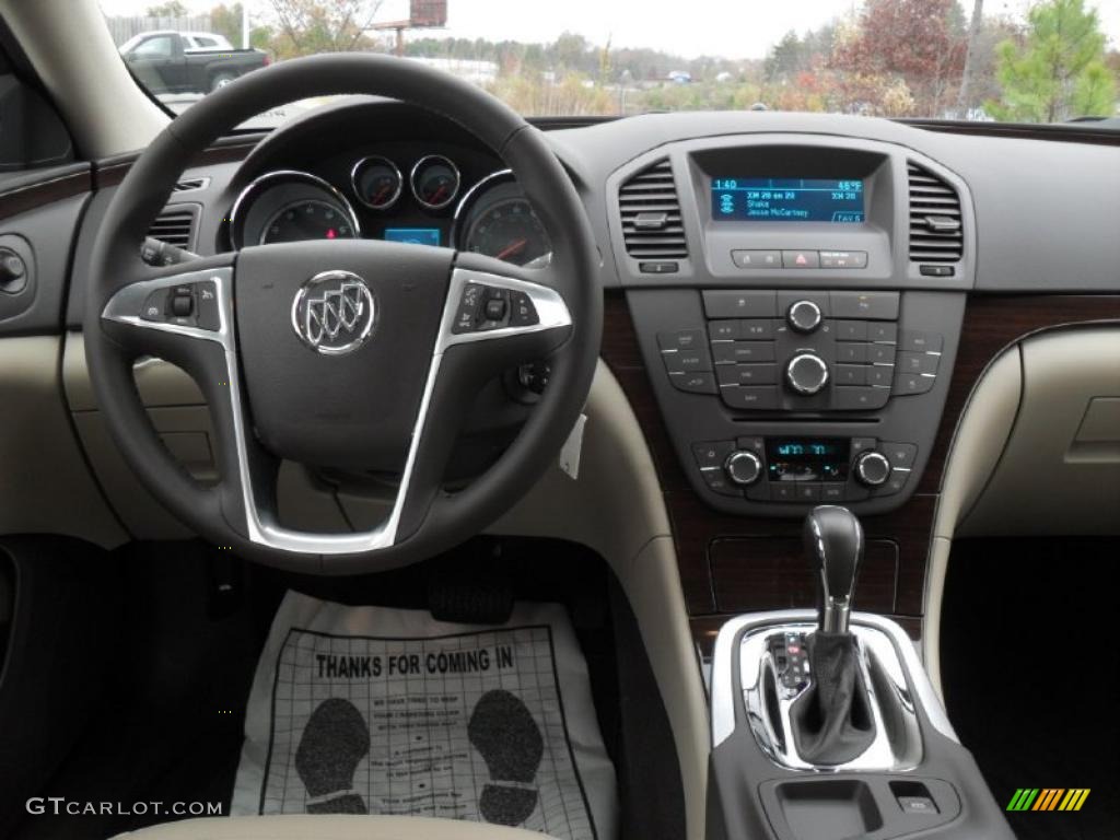 2011 Buick Regal CXL Cashmere Dashboard Photo #40768659