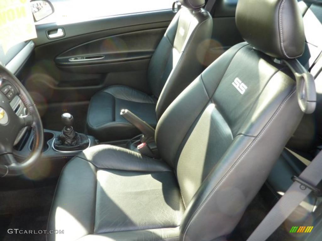 Ebony Interior 2006 Chevrolet Cobalt SS Supercharged Coupe Photo #40768839