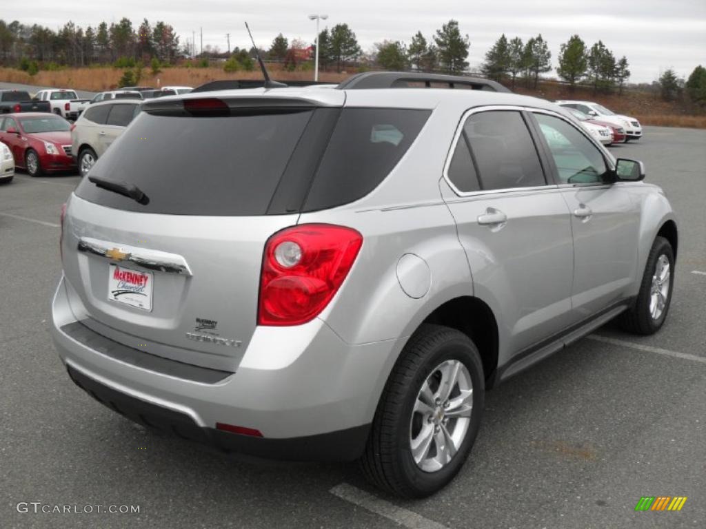 2011 Equinox LT - Silver Ice Metallic / Jet Black photo #4