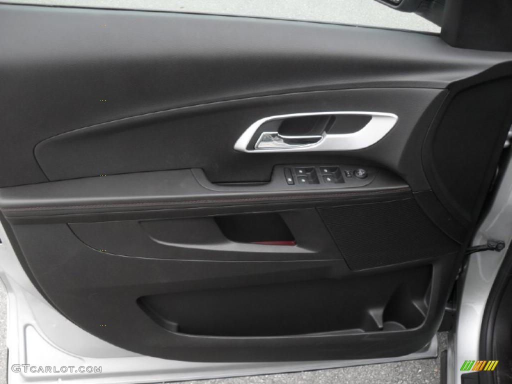 2011 Chevrolet Equinox LT Jet Black Door Panel Photo #40769555