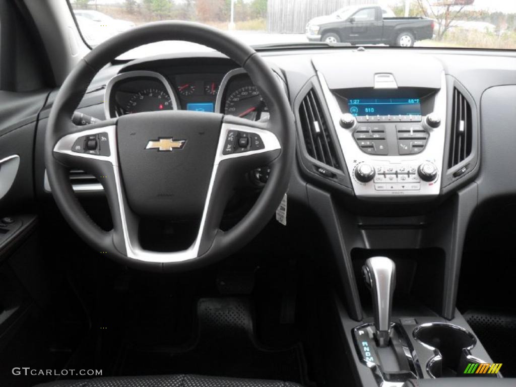 2011 Chevrolet Equinox LT Jet Black Dashboard Photo #40769667