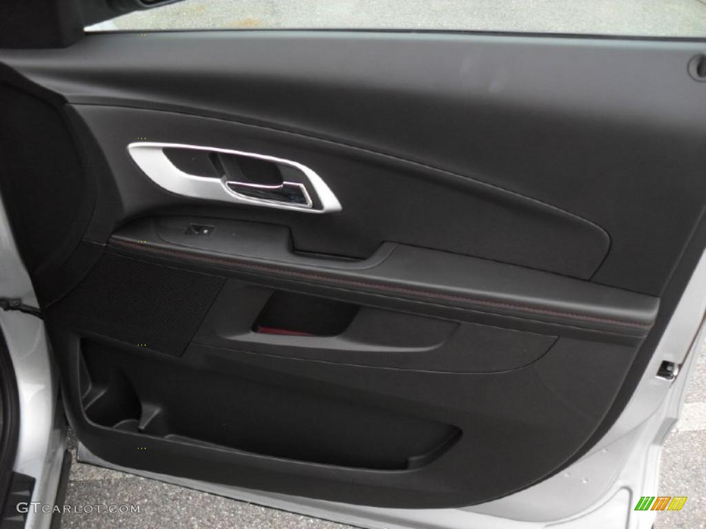 2011 Chevrolet Equinox LT Jet Black Door Panel Photo #40769743
