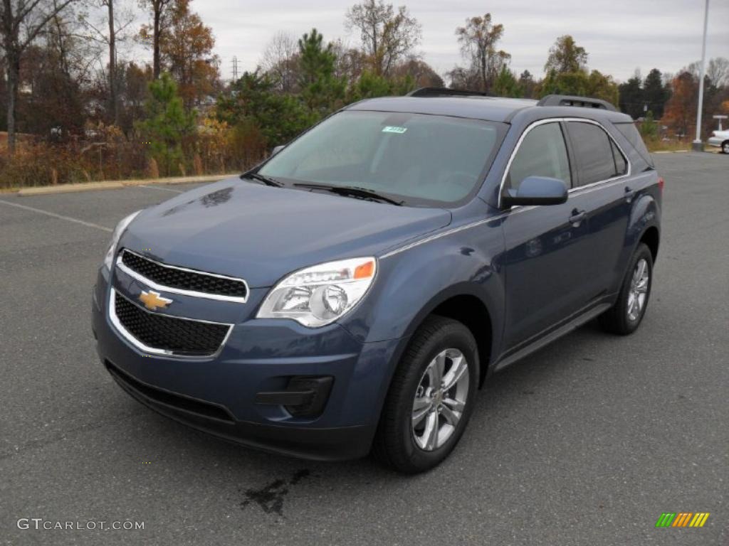 2011 Equinox LT - Twilight Blue Metallic / Light Titanium/Jet Black photo #1