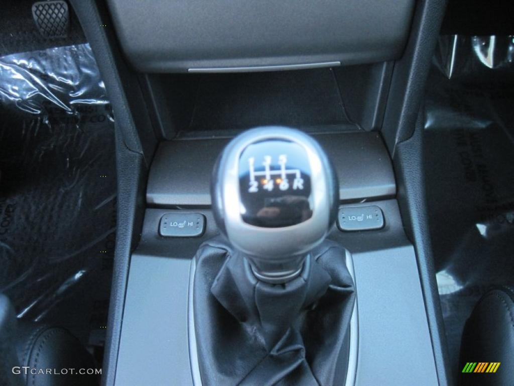 2009 Accord EX-L V6 Coupe - Crystal Black Pearl / Black photo #10