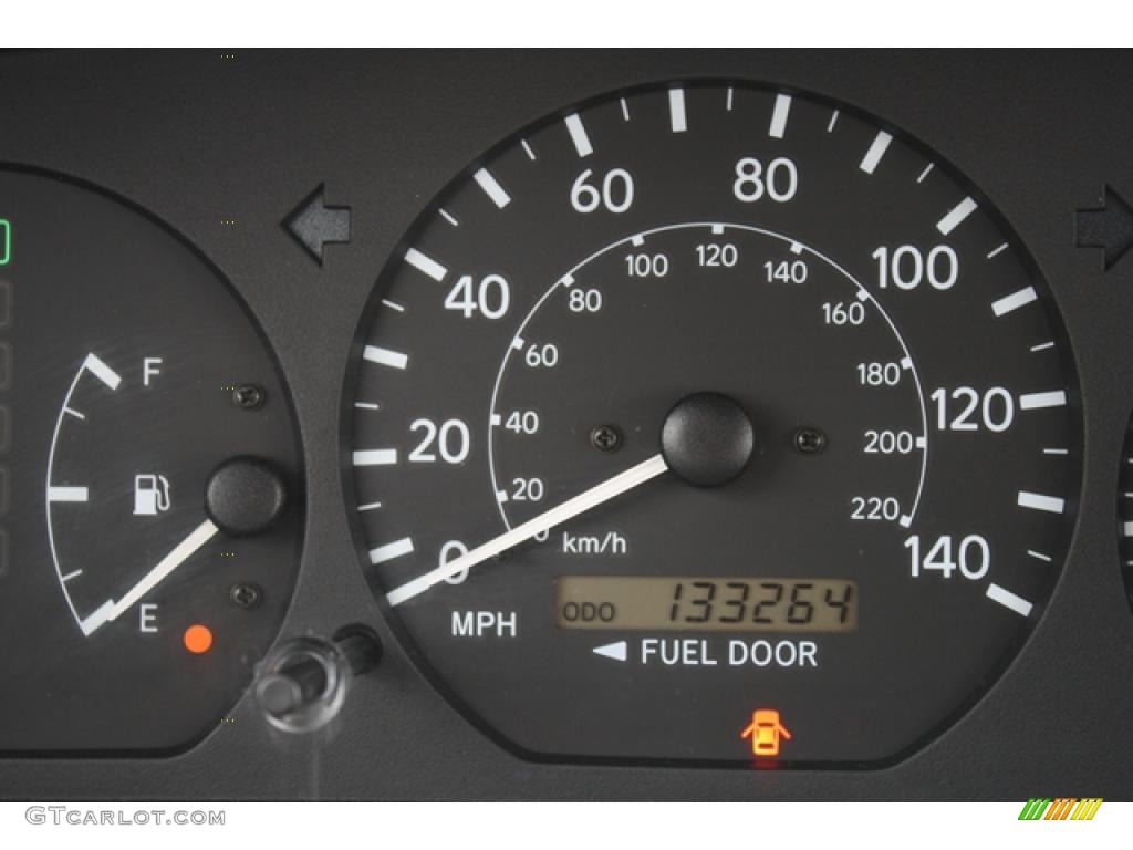 2000 Camry XLE V6 - Super White / Gray photo #7