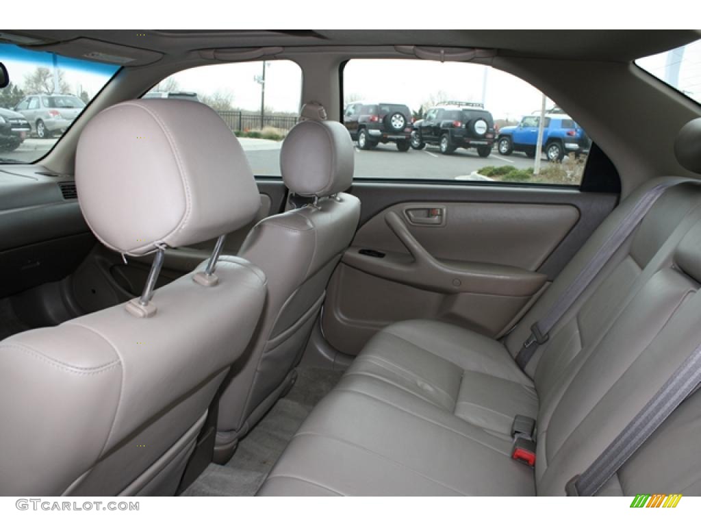 2000 Camry XLE V6 - Super White / Gray photo #10