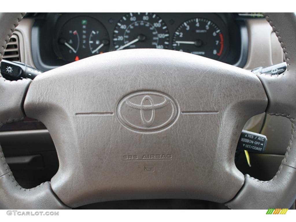 2000 Camry XLE V6 - Super White / Gray photo #16