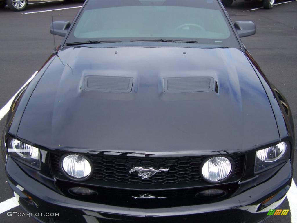 2007 Mustang GT Deluxe Coupe - Black / Dark Charcoal photo #3